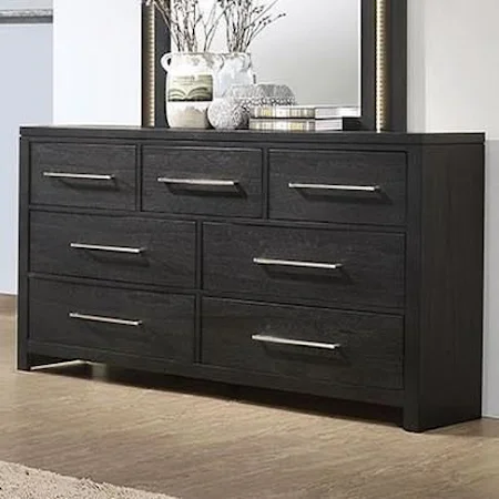 Contemporary Dresser with 7 Drawers